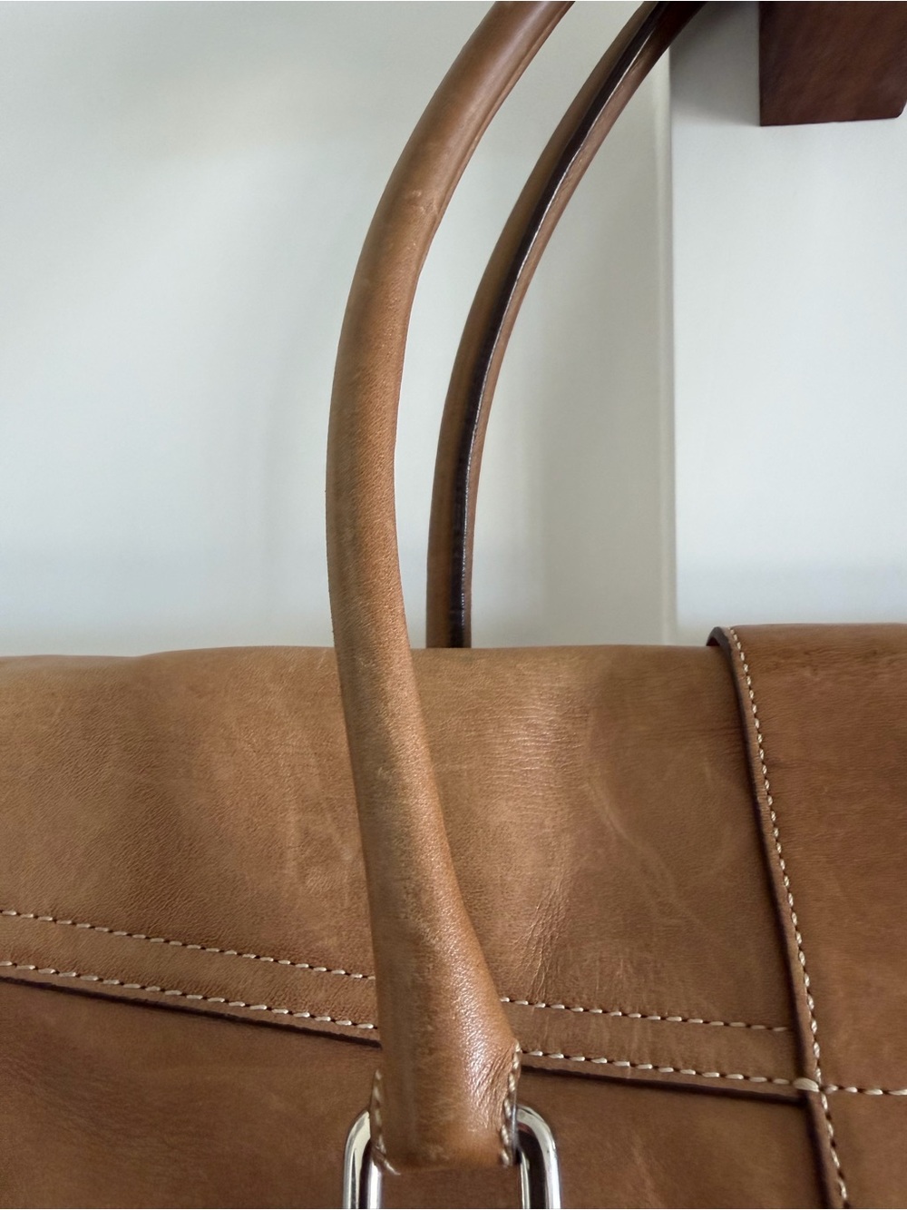 COACH Soho Brown Leather Buckle-Flap 9550 Vintage Shoulder Bag - Picture 8 of 12